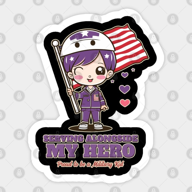 Military Childrens Month Sticker by DanielLiamGill